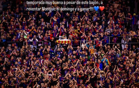 加维：他们不想让巴萨进决赛，因为我们本赛季太出色，他们害怕了