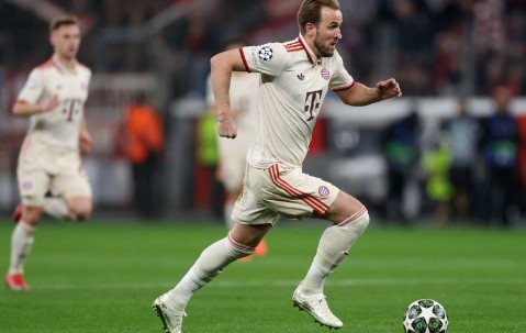 凯恩通杀德甲，独享五大联赛第一！萨内梅开二度，拜仁3-2升班马